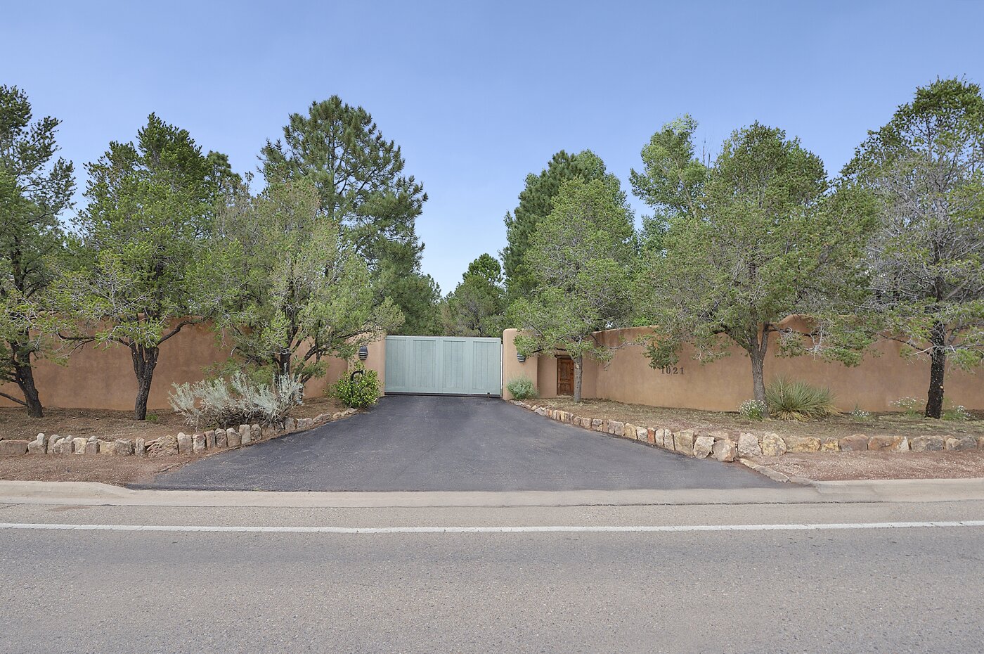 Entry Gate on Old Santa Fe Trail