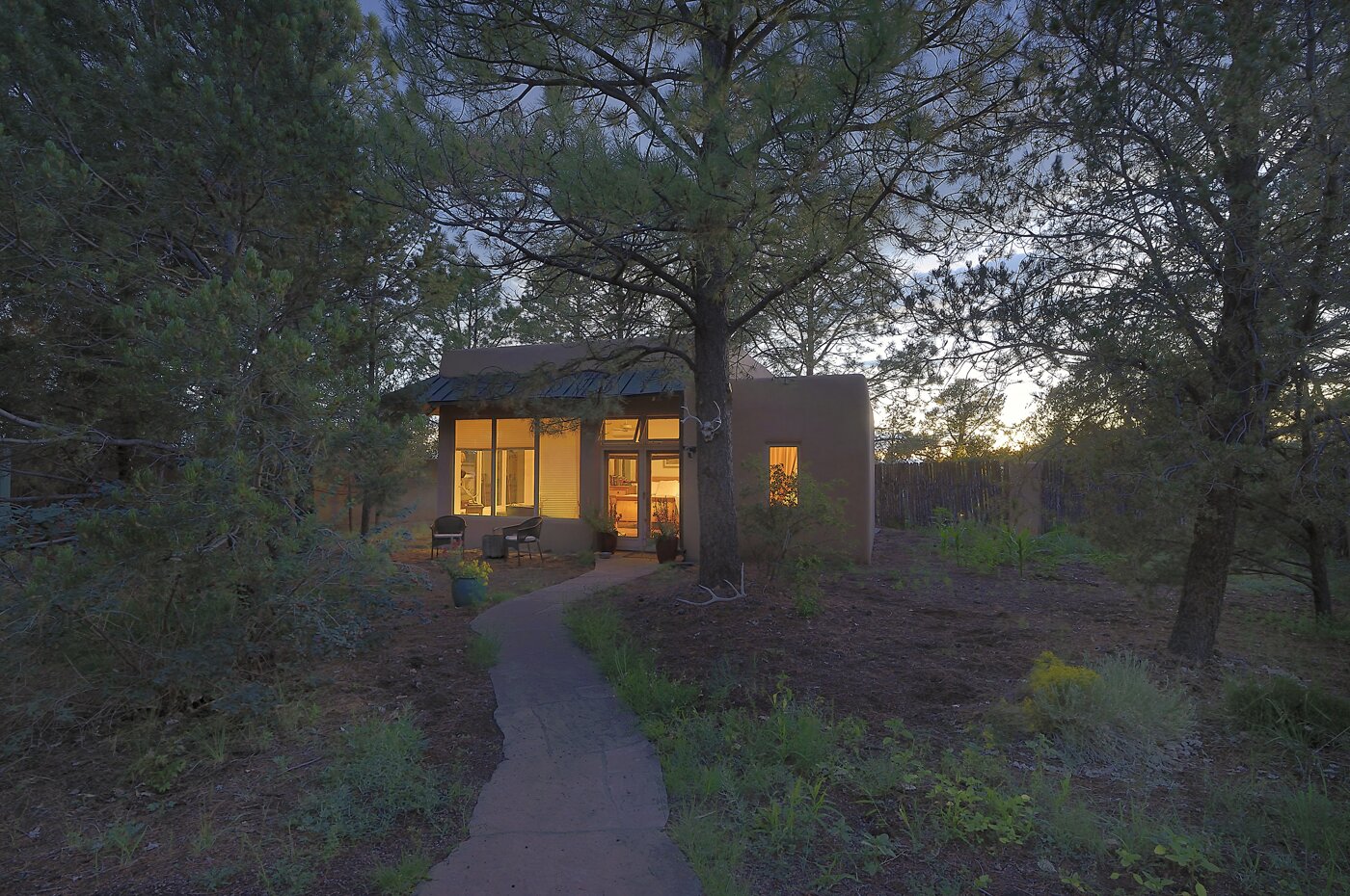 Guest House at Twilight