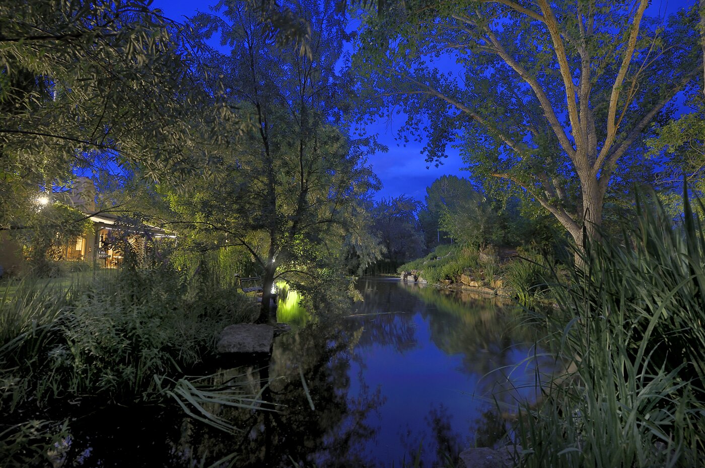 Pond at Twilight