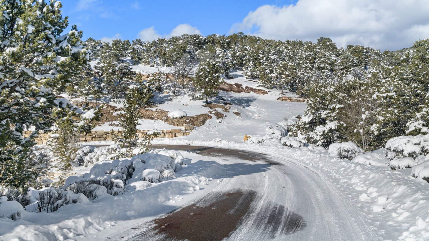 Driveway from Cerros Altos